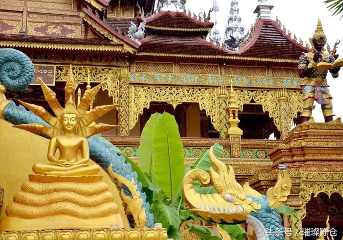 西双版纳曼听公园傣王花园,西双版纳的傣族园和曼听公园