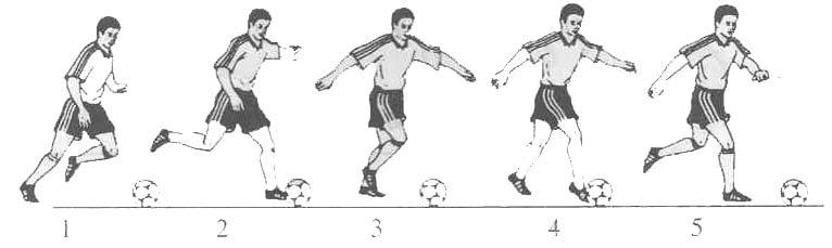 踢足球技巧基础教程,足球脚内侧踢球正确技术动作示范