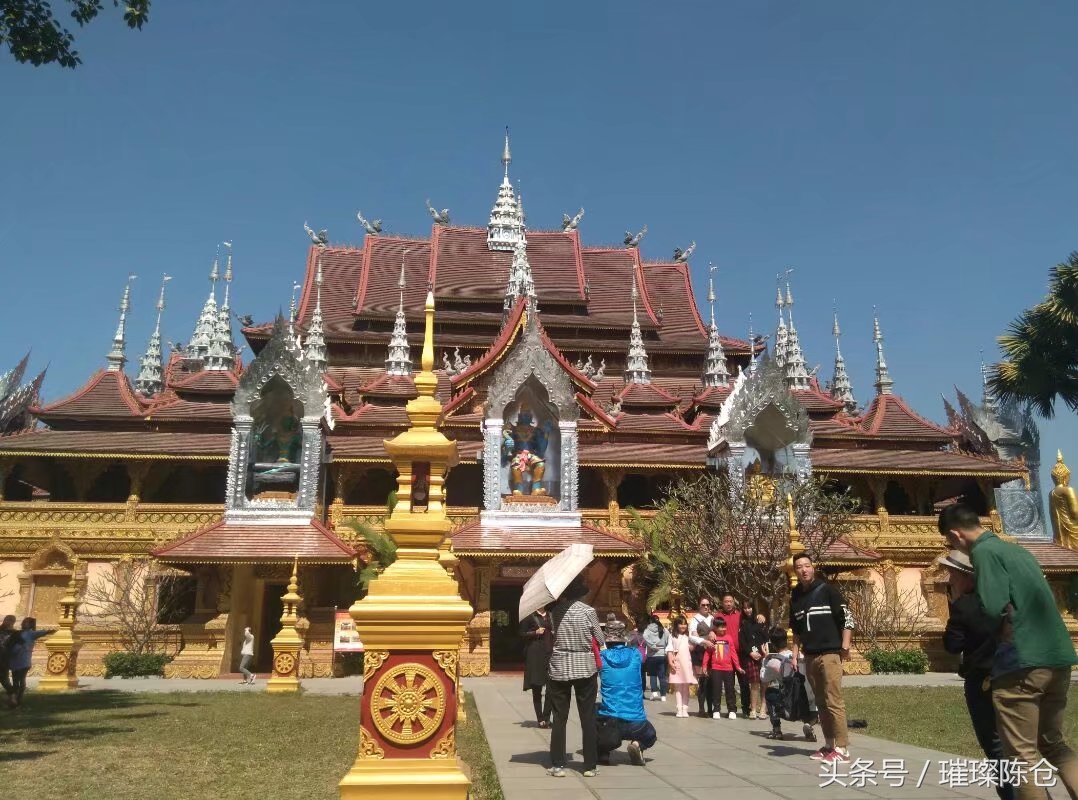 西双版纳曼听公园傣王花园,西双版纳的傣族园和曼听公园