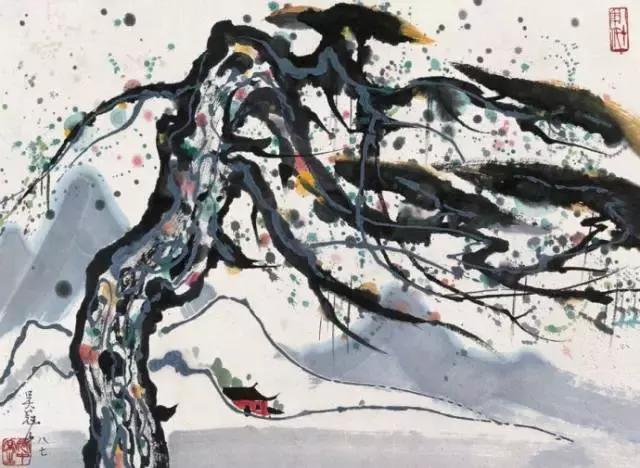 著名画家高慧老师书画作品赏析,二十四节气书画作品赏析