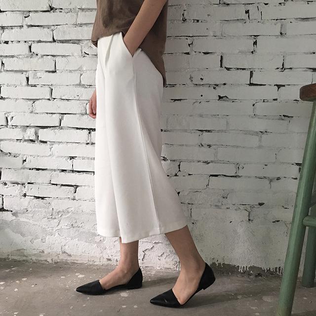雪纺垂感阔腿裤质感,显瘦阔腿裤雪纺