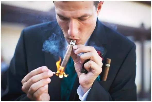 抽雪茄和抽烟一样进肺里吗,抽烟和抽雪茄