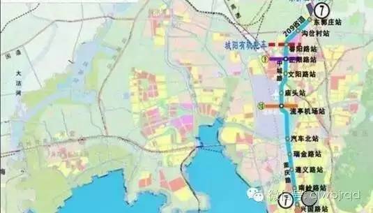 青岛机场地铁线路图最新,青岛市大交通最新消息