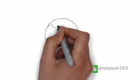 100个人物动态简笔画,青蛙蝌蚪动态简笔画