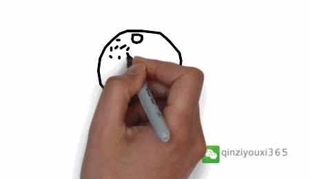 100个人物动态简笔画,青蛙蝌蚪动态简笔画