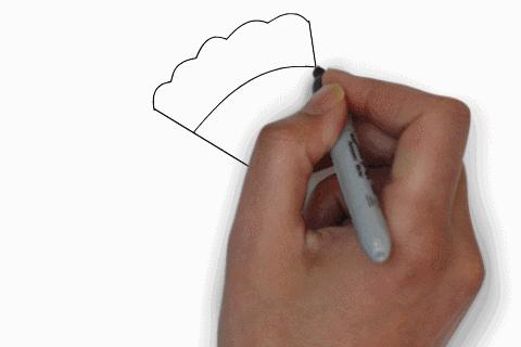 100个人物动态简笔画,青蛙蝌蚪动态简笔画