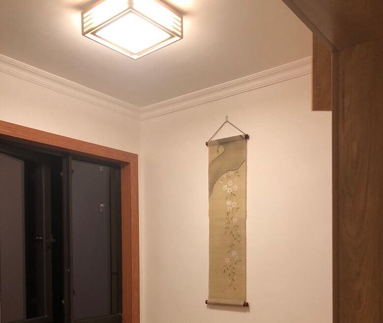 室内77平方三房小户型原木风,原木风格三房简单大气