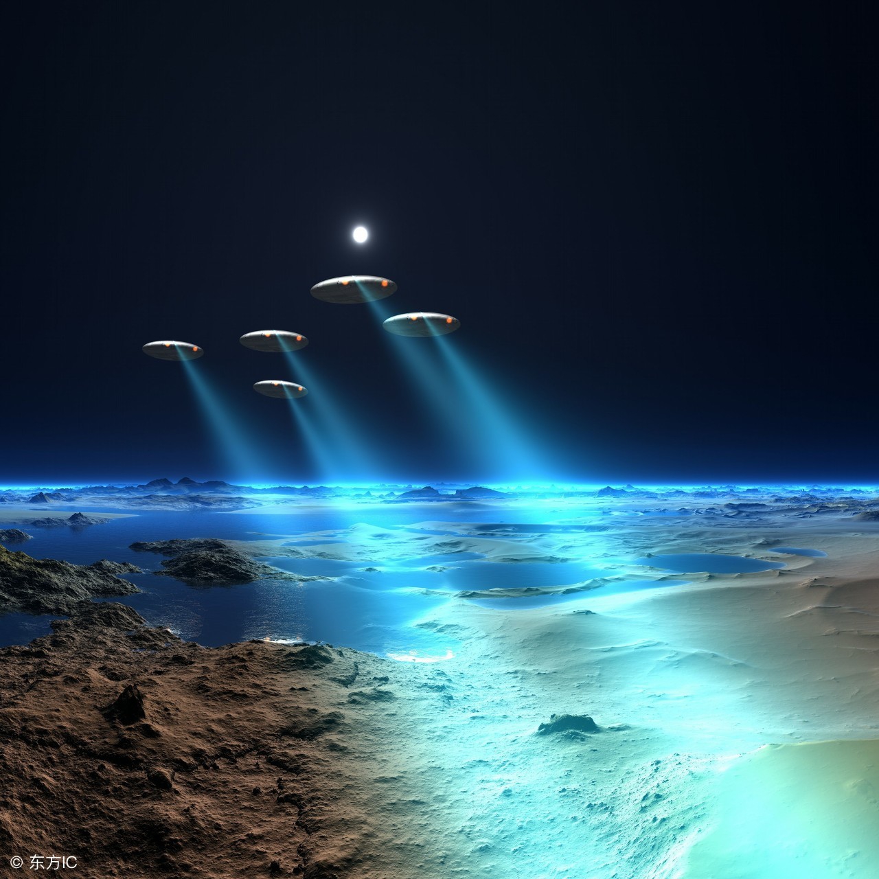 月球背面外星人的秘密基地,月球上真的存在外星人飞船吗