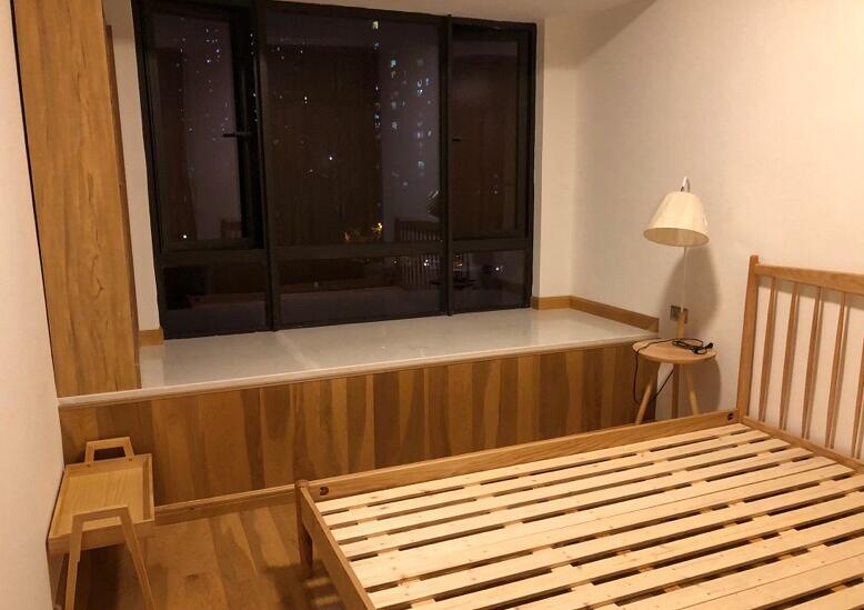 室内77平方三房小户型原木风,原木风格三房简单大气