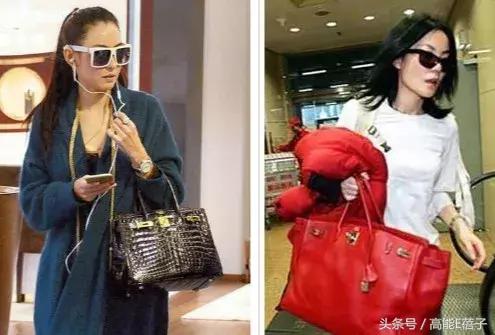 杨颖爱马仕铂金包,angelababy戴的爱马仕110万小包
