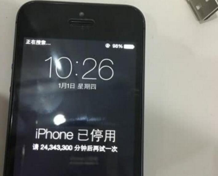 iphonex忘记锁屏密码停用了怎么办,iphonex密码忘记停用连接itunes