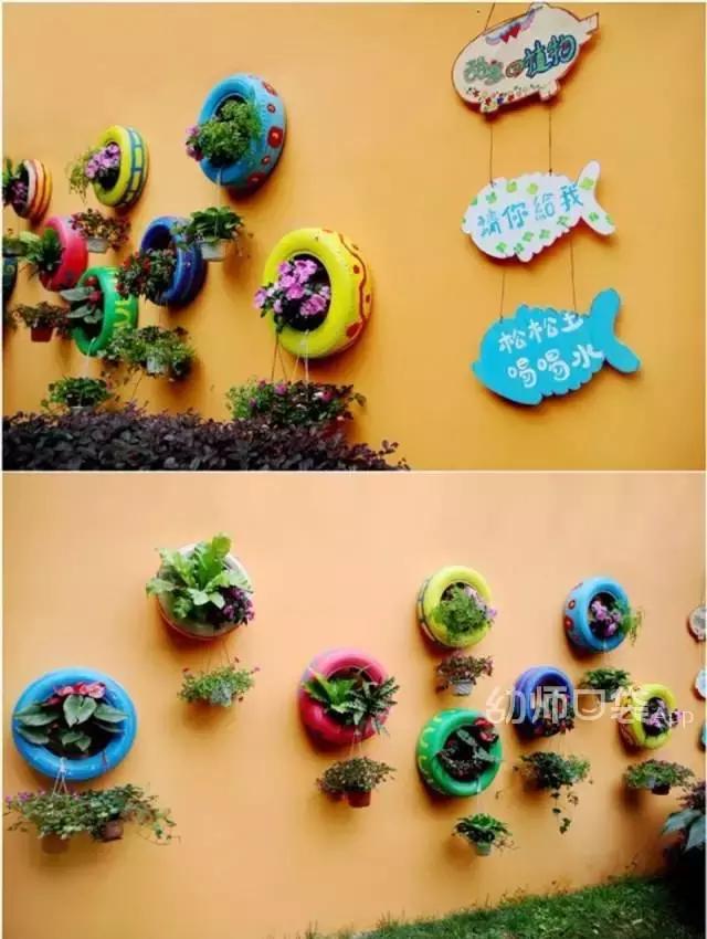 幼儿园春天植物角摆台,幼儿园植物角创意布置图片大全集