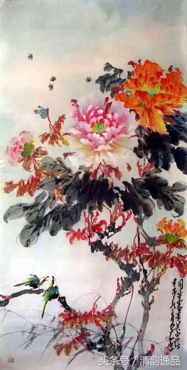 岭南著名画家赵少昂绘画视频,岭南画派十大名家名单赵少昂