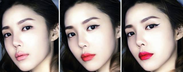 化妆眼影眼线睫毛膏的顺序,化妆眼睛先铺一层橘色眼影