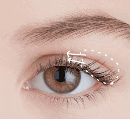 化妆眼影眼线睫毛膏的顺序,化妆眼睛先铺一层橘色眼影