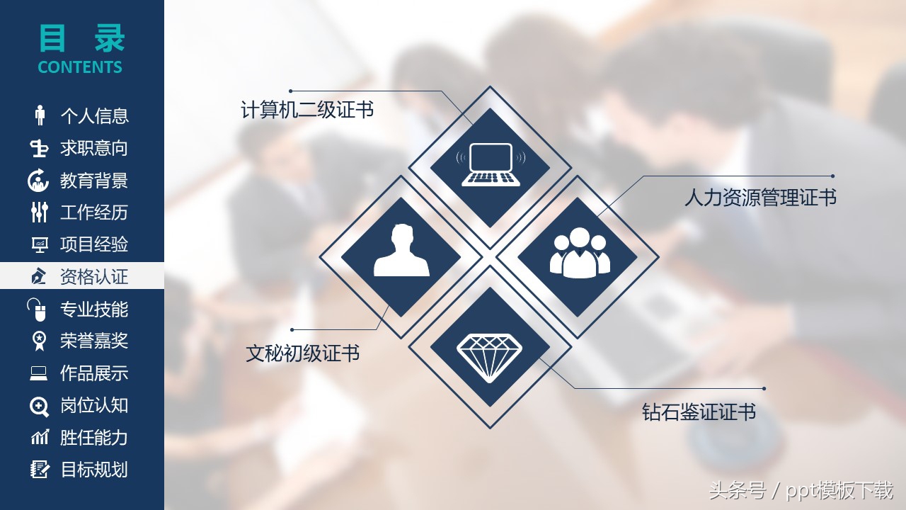 应聘求职个人简历ppt,精选专业求职自荐信模板集锦七篇