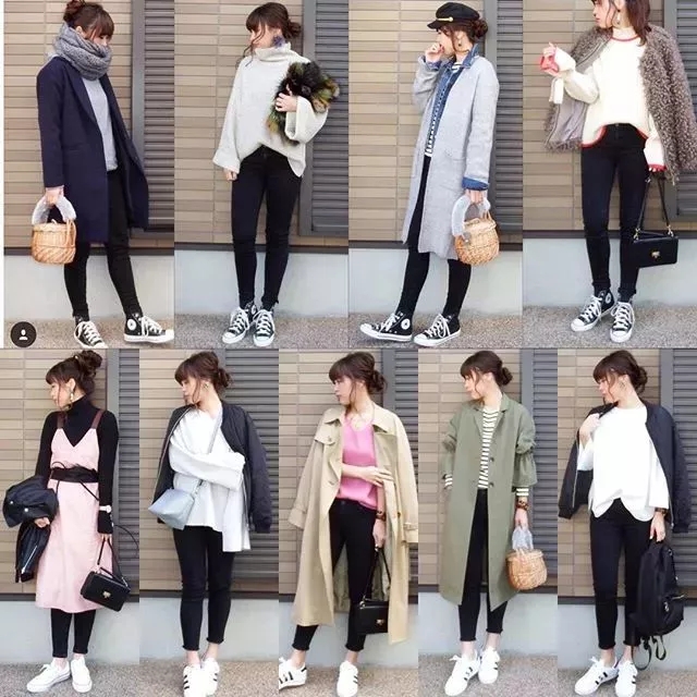 时尚博主穿搭牛仔外套,时尚博主平价服装穿搭