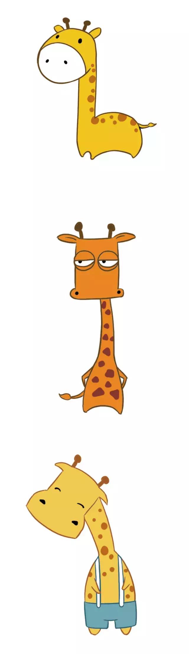 超萌小动物简笔画,小动物简笔画图片大全拟人化