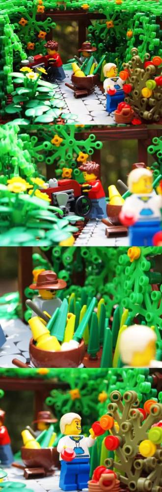 乐高有意思的作品,乐高的一些好玩的东西