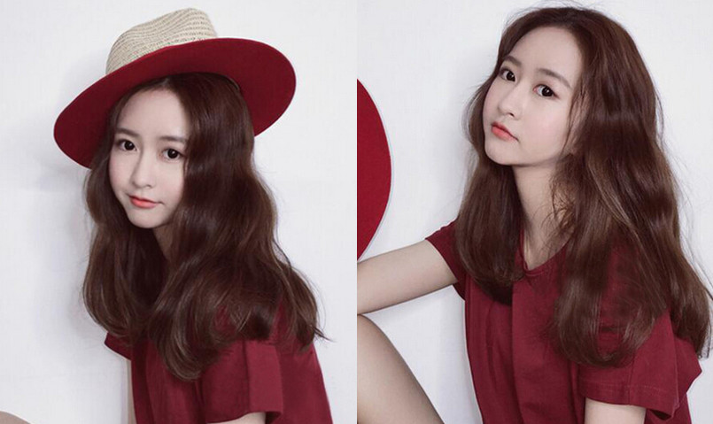 中长发烫发发型减龄中年,最新流行中长发烫发发型