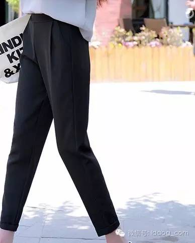 九分裤休闲显瘦束脚,显瘦修饰腿型的九分裤