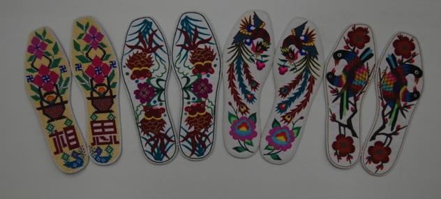民俗工艺鞋垫,甘肃庆阳刺绣鞋垫视频