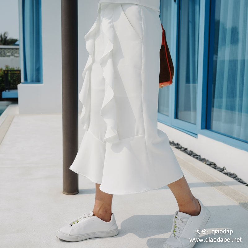 宽松阔腿裤慵懒风推荐,百搭棉麻阔腿裤工装风