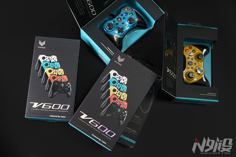 雷柏v600游戏手柄评测,雷柏v600s手柄无线连接