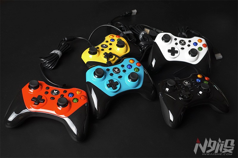 雷柏v600游戏手柄评测,雷柏v600s手柄无线连接