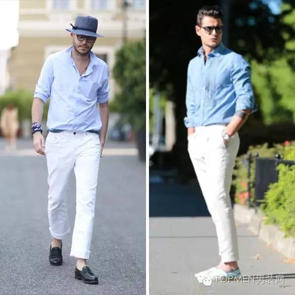 夏季男装流行色,男装配色高级感夏