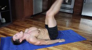 健身人鱼线动作教程,人鱼线健身动作大全