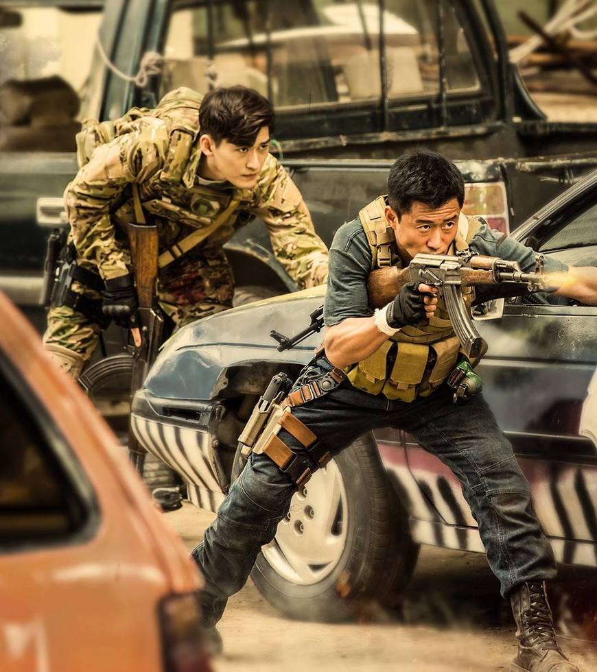 红海行动和战狼2哪个拍得早,红海行动与战狼2对比出片时间