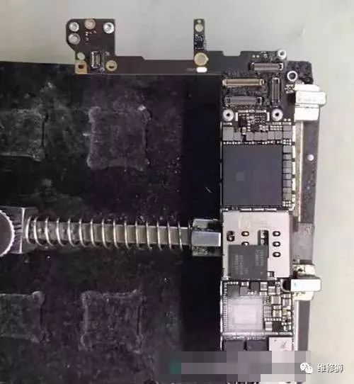 苹果6s拆机没拔电路板,苹果6s主板维修思路