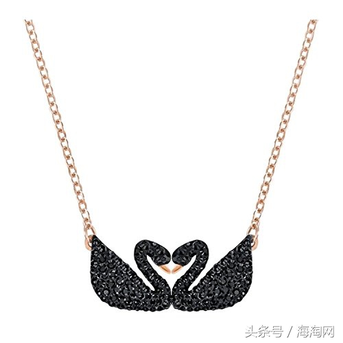 Prime会员折后低至￥413.1包邮SWAROVSKI施华洛世奇黑色小天鹅/