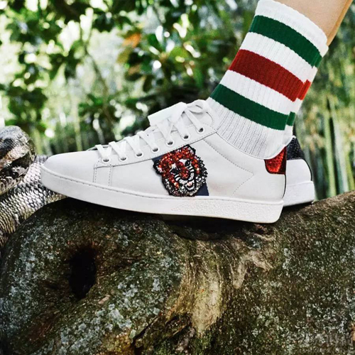 gucci小白鞋专柜价格,gucci小脏鞋粉色专柜多少钱