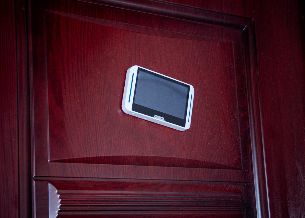 刘涛《欢乐颂》里用的猫眼测评：云视通智能猫眼K1