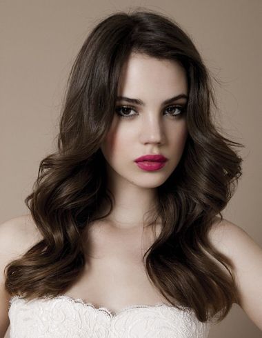 大脸长发刘海怎么剪最好看,长发大脸无刘海扎发