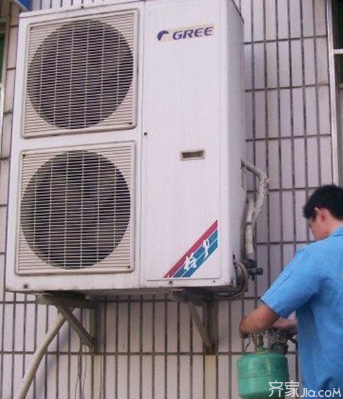 tcl移动空调加氟视频教程,一体机移动空调的加氟视频