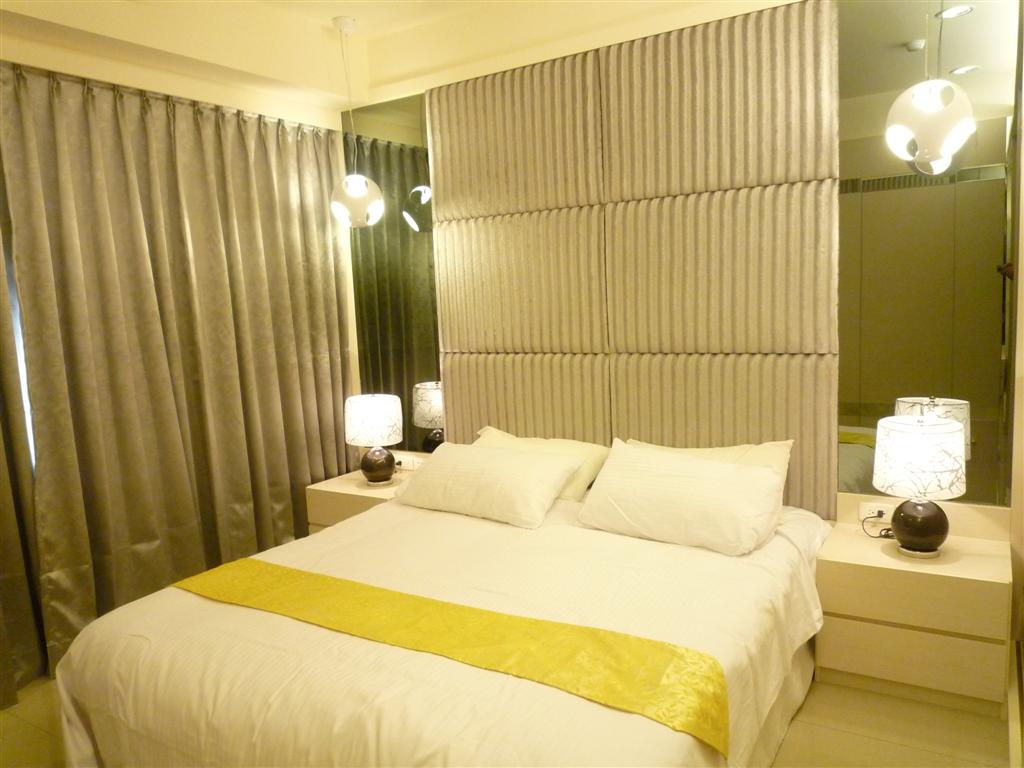 床头背景软包效果图大全,榻榻米软包床头效果图