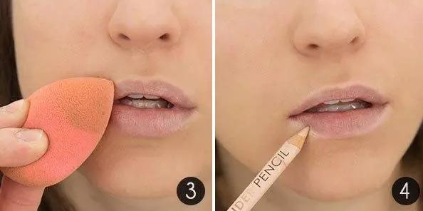 两个涂口红的小窍门,涂口红的正确方法不用什么都能涂