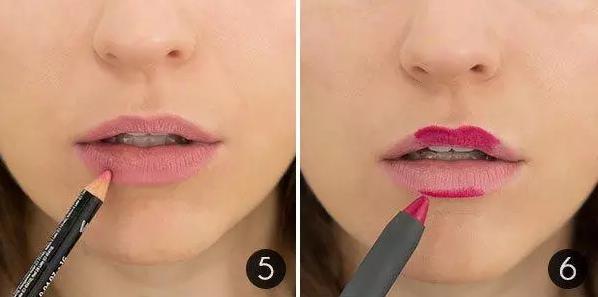 两个涂口红的小窍门,涂口红的正确方法不用什么都能涂