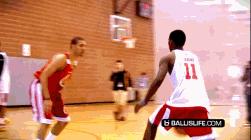 不帅不欧文！球场艺术家街球场演绎酷帅过人