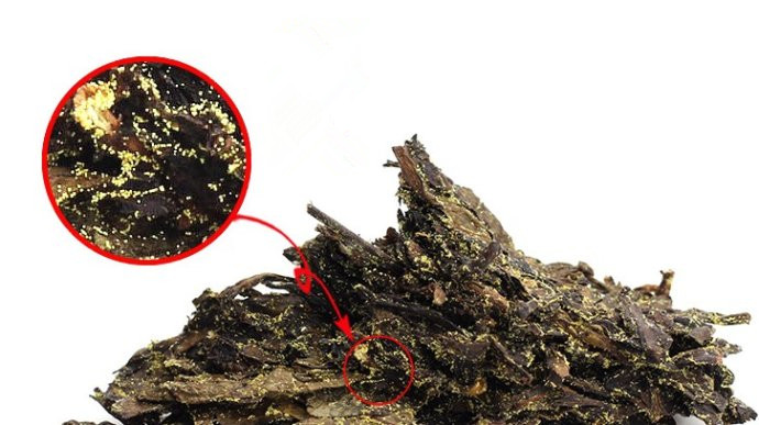 金花霉变和白霜的区别,所谓的金花和白霜的区别