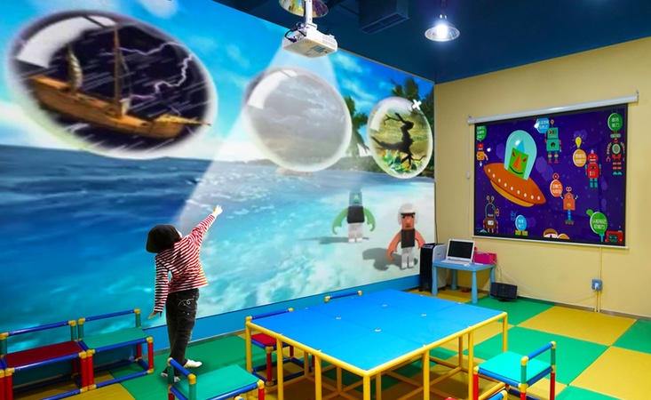 0-8岁儿童的STEAM课可以怎么上？优贝乐开发了3000节AR体感互动课程