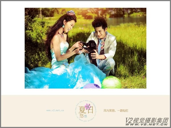 V2视觉婚纱摄影,自己拍照怎么拍复古婚纱写真