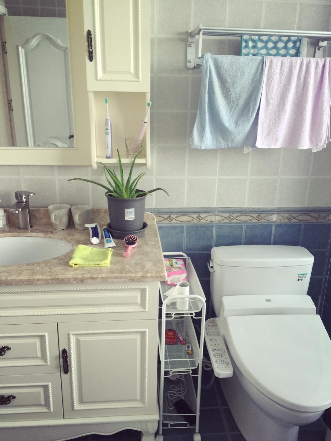 三室两厅两卫美式田园混搭婚房毕业照