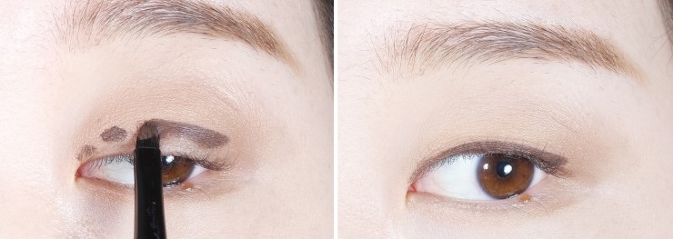 眼睛小怎么画眼妆单眼皮,单眼皮肿眼泡怎样画眼妆