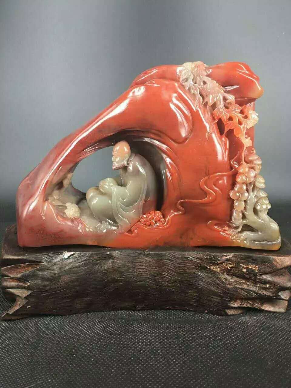 寿山石与青田石最简单鉴定方法,水坑寿山石如何品鉴