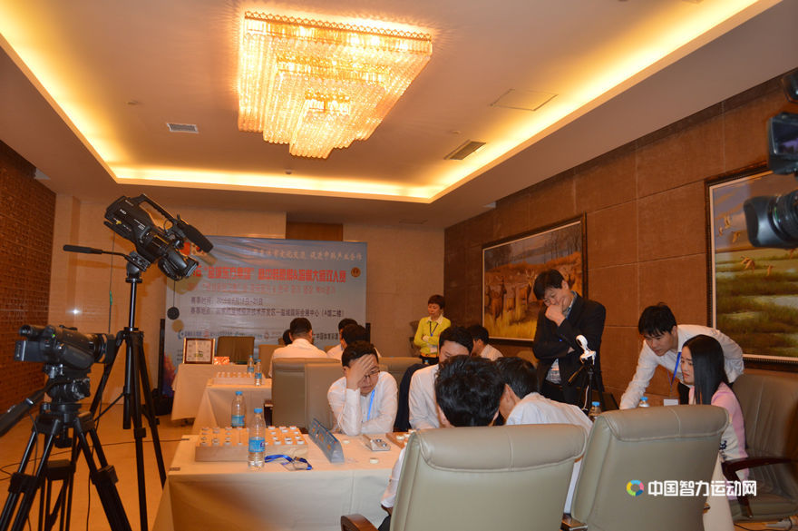 中韩赛象棋少侠组合提前夺冠！