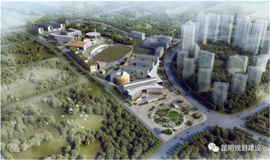 昆明北部山水新城最新学校规划,昆明北市区北部山水新城最新规划